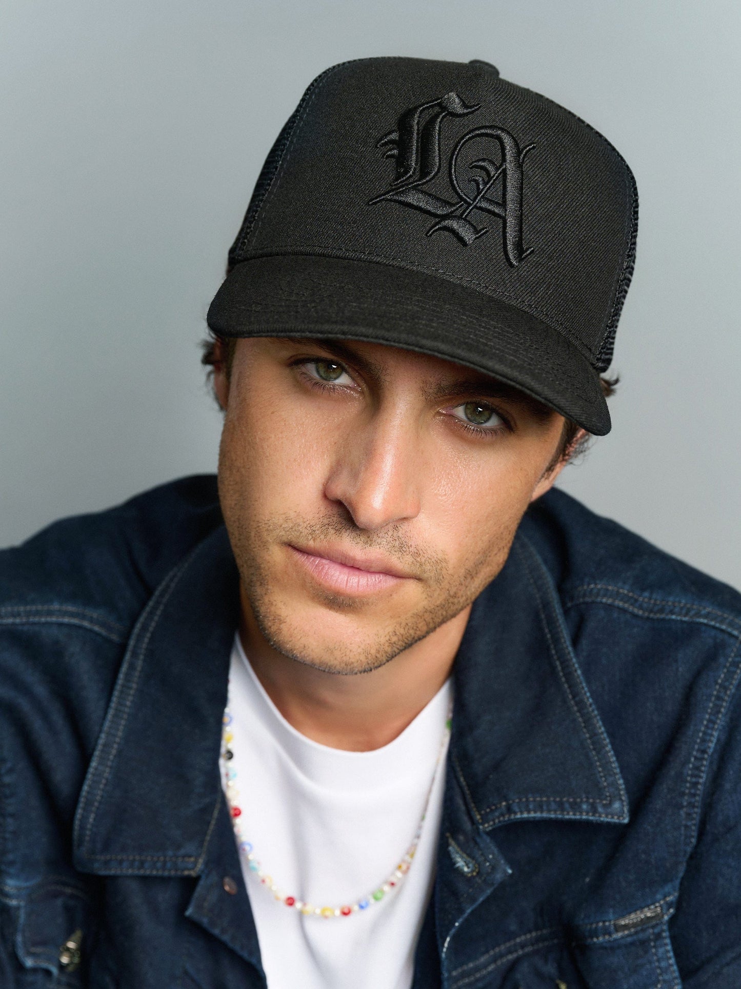 Men's Blackout LA Trucker Hat