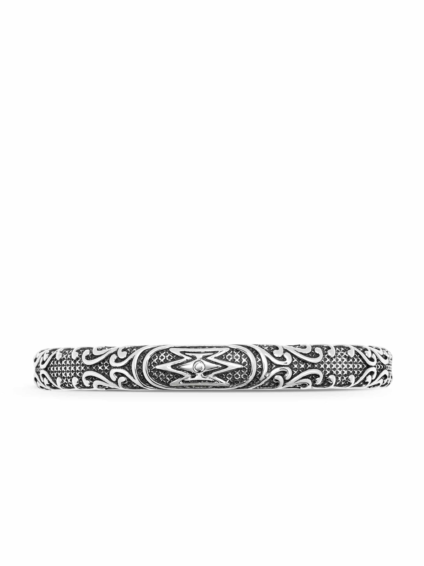 Vintage Cuff Bracelet in Silver