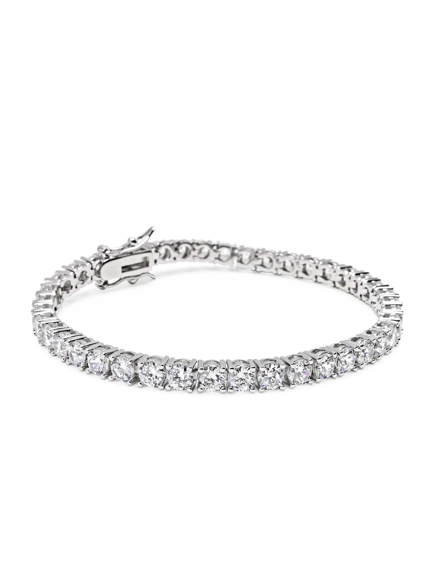 Tennis Bracelet with Silver