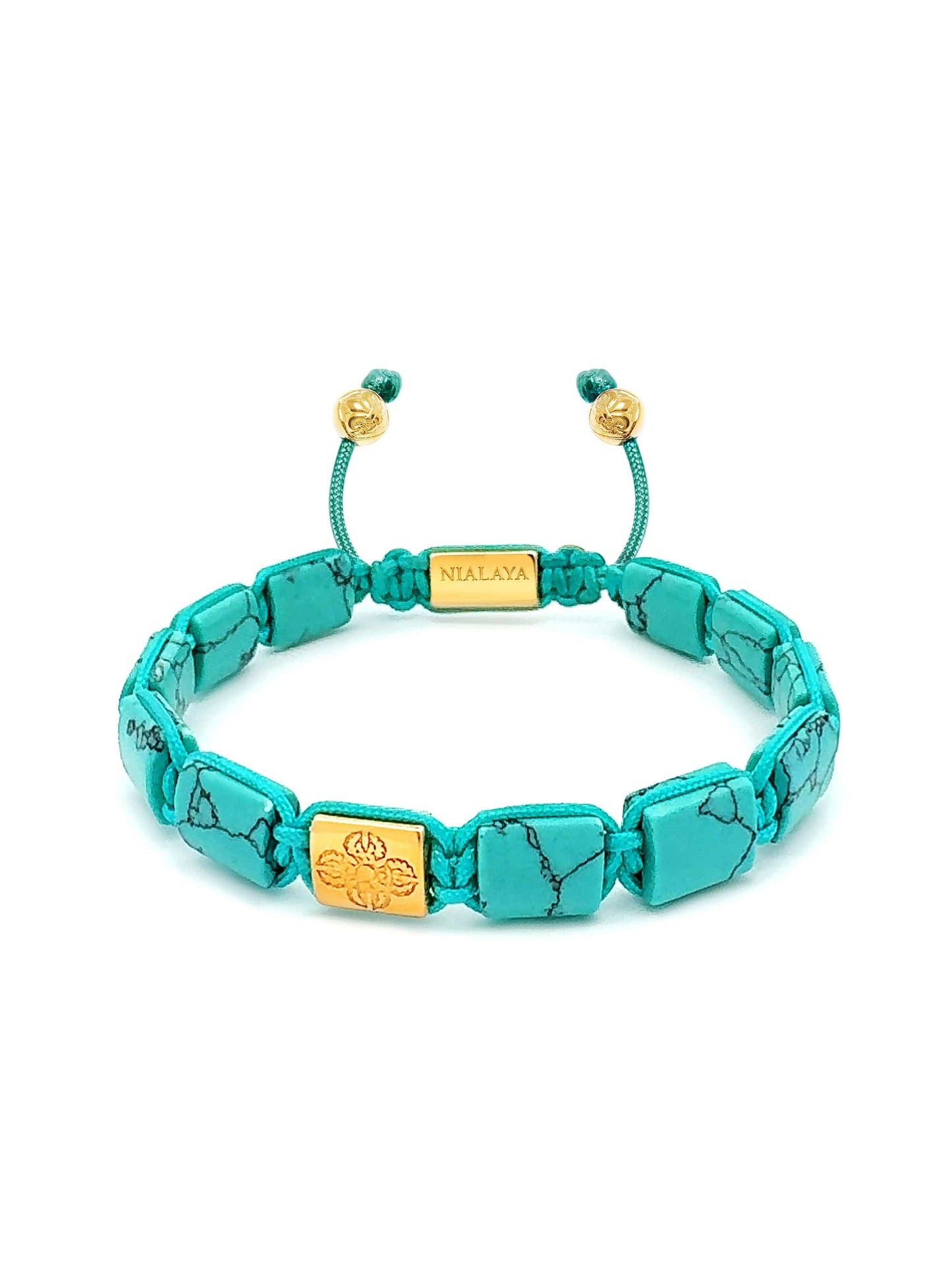 The Dorje Flatbead Collection - Turquoise and Gold