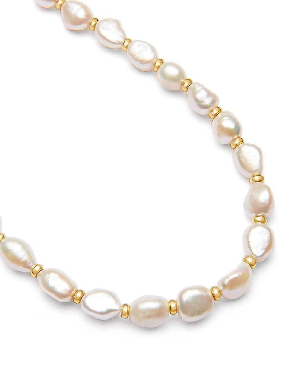 Men's Baroque Pearl Necklace