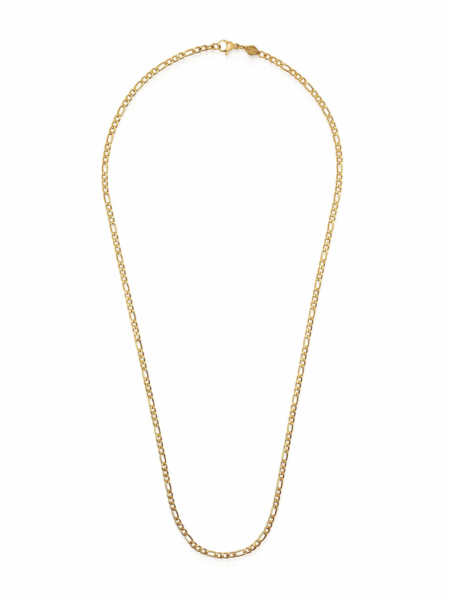Men's Gold Figaro Chain in 3mm
