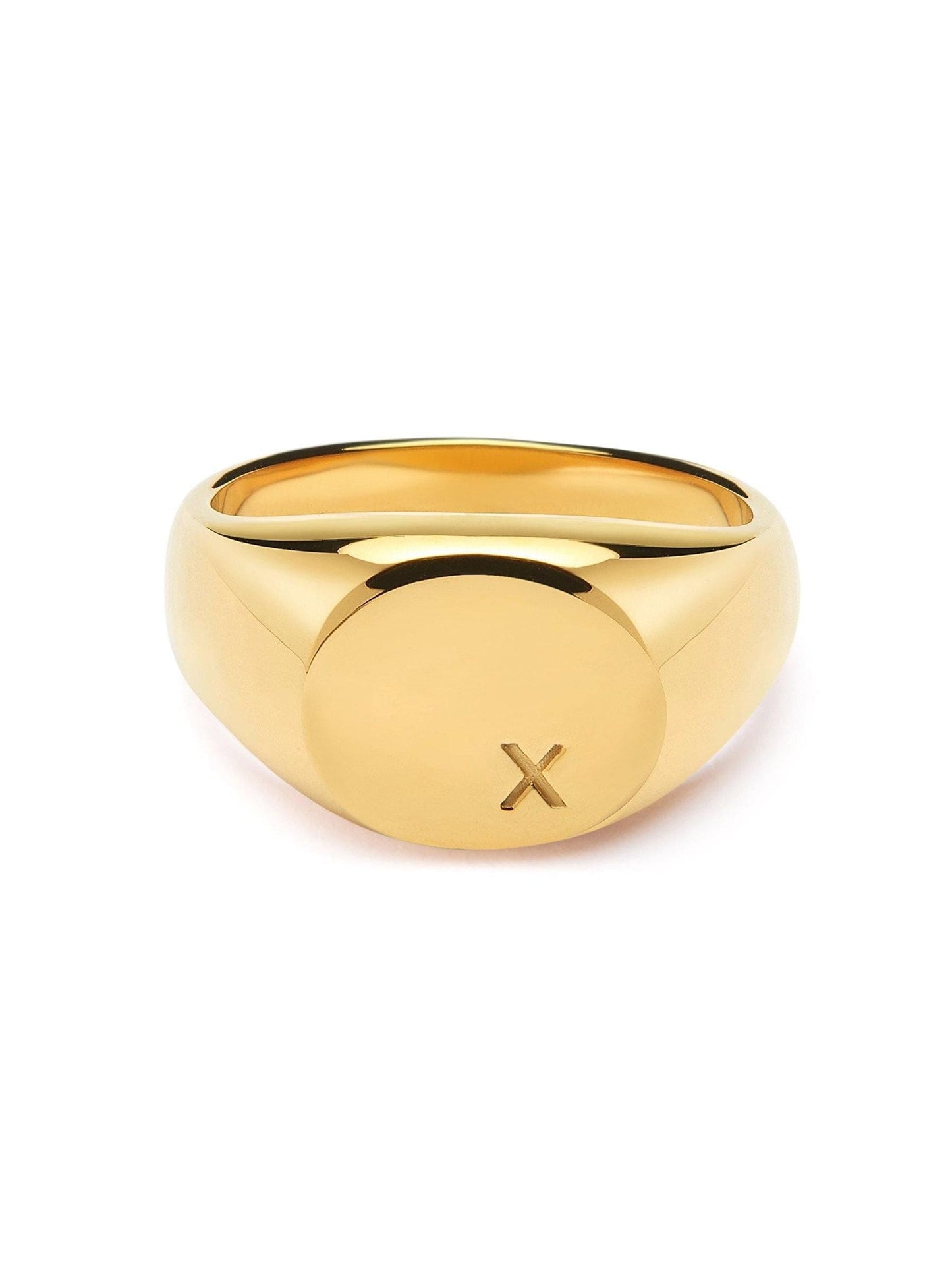 Men's Limited Edition X Engraved Ring