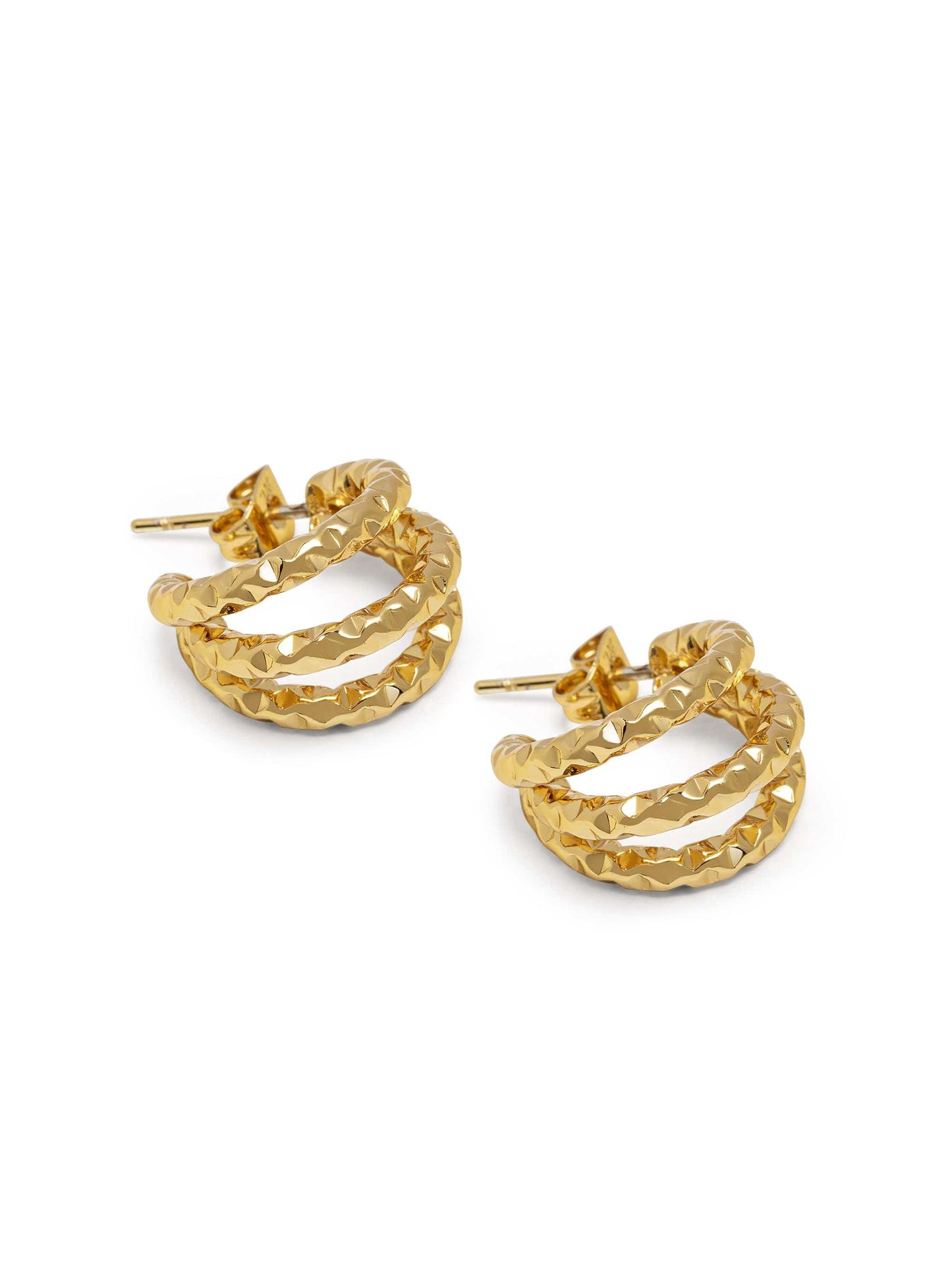 Triple Hoop Earrings