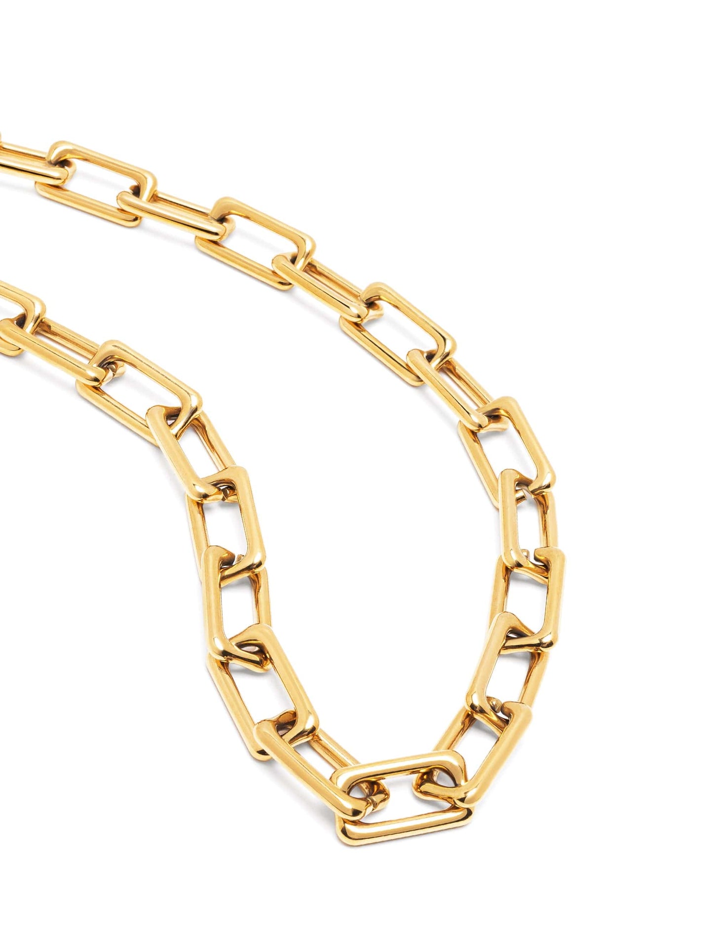 Gold Paperclip Chain