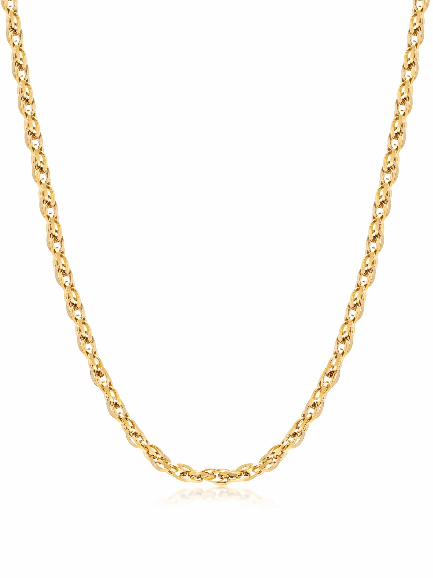 Gold Rope Chain Choker