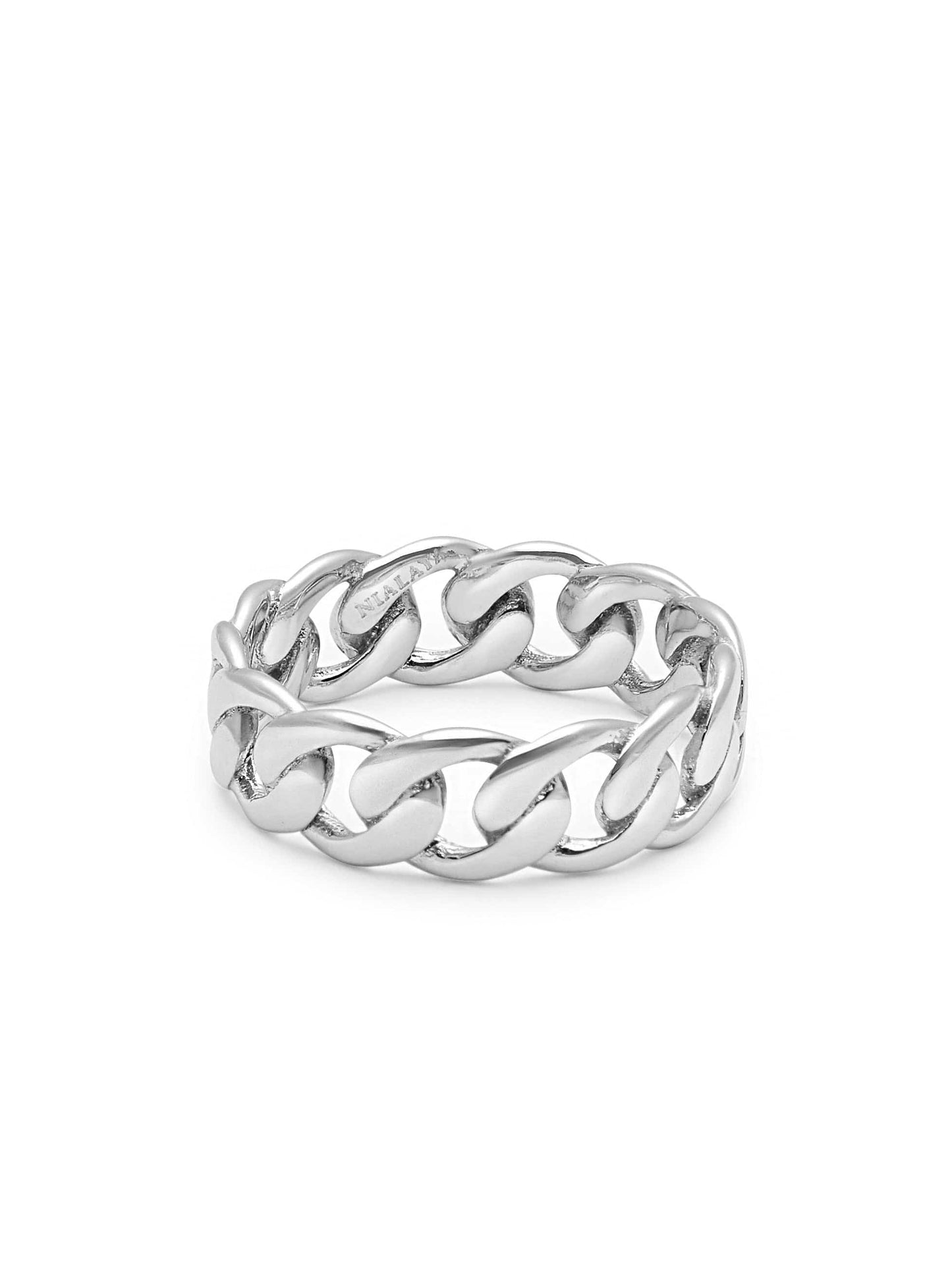 Chain Ring in Silver