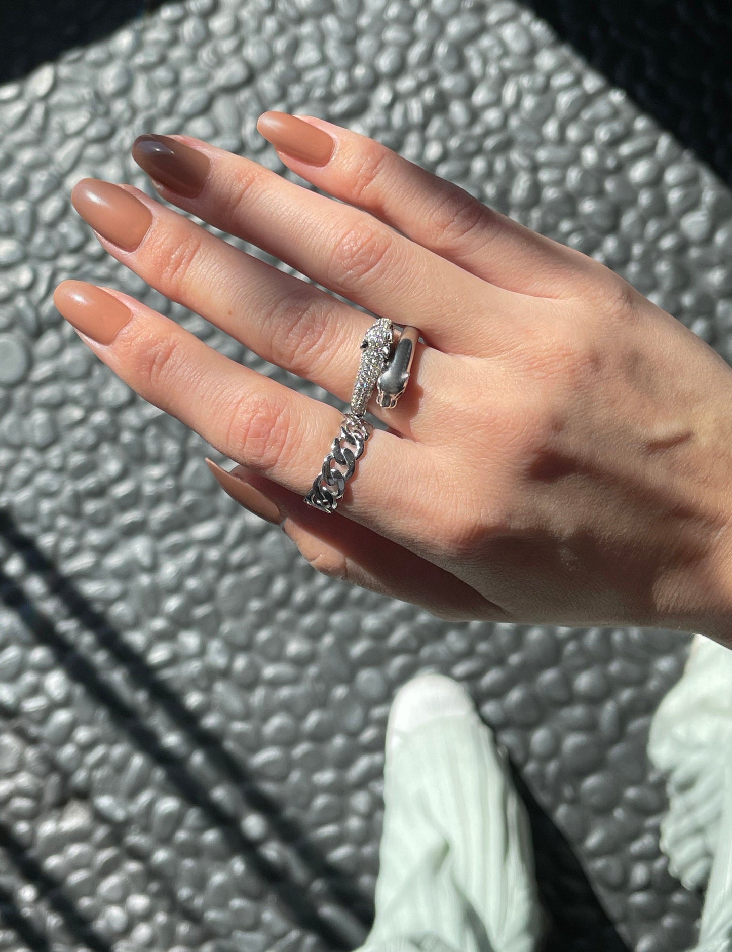 Chain Ring in Silver