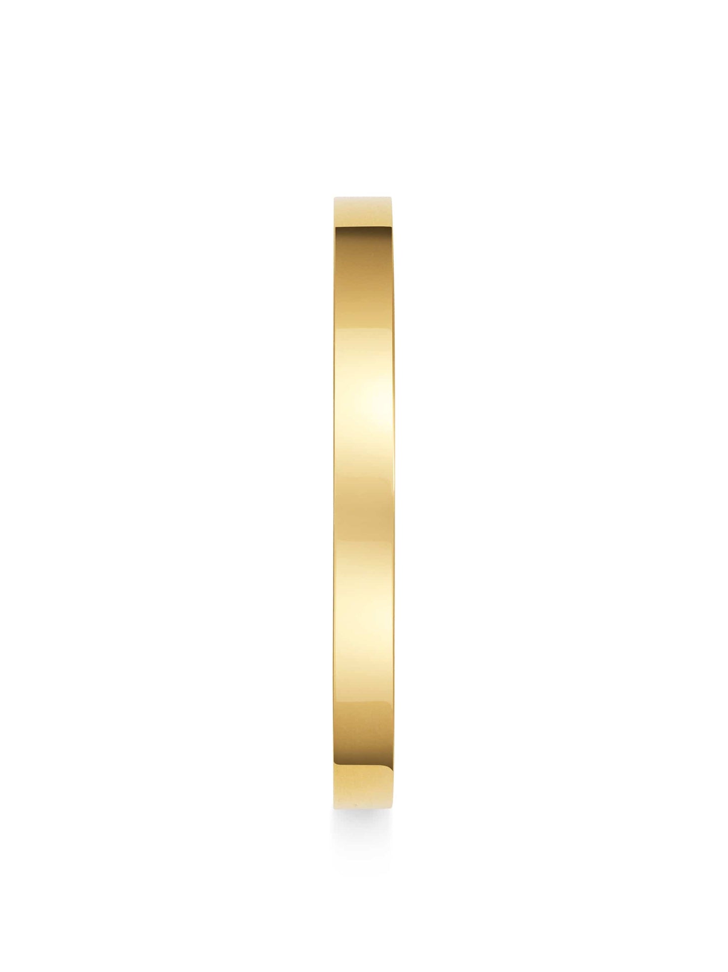 Gold Open Cuff Bangle