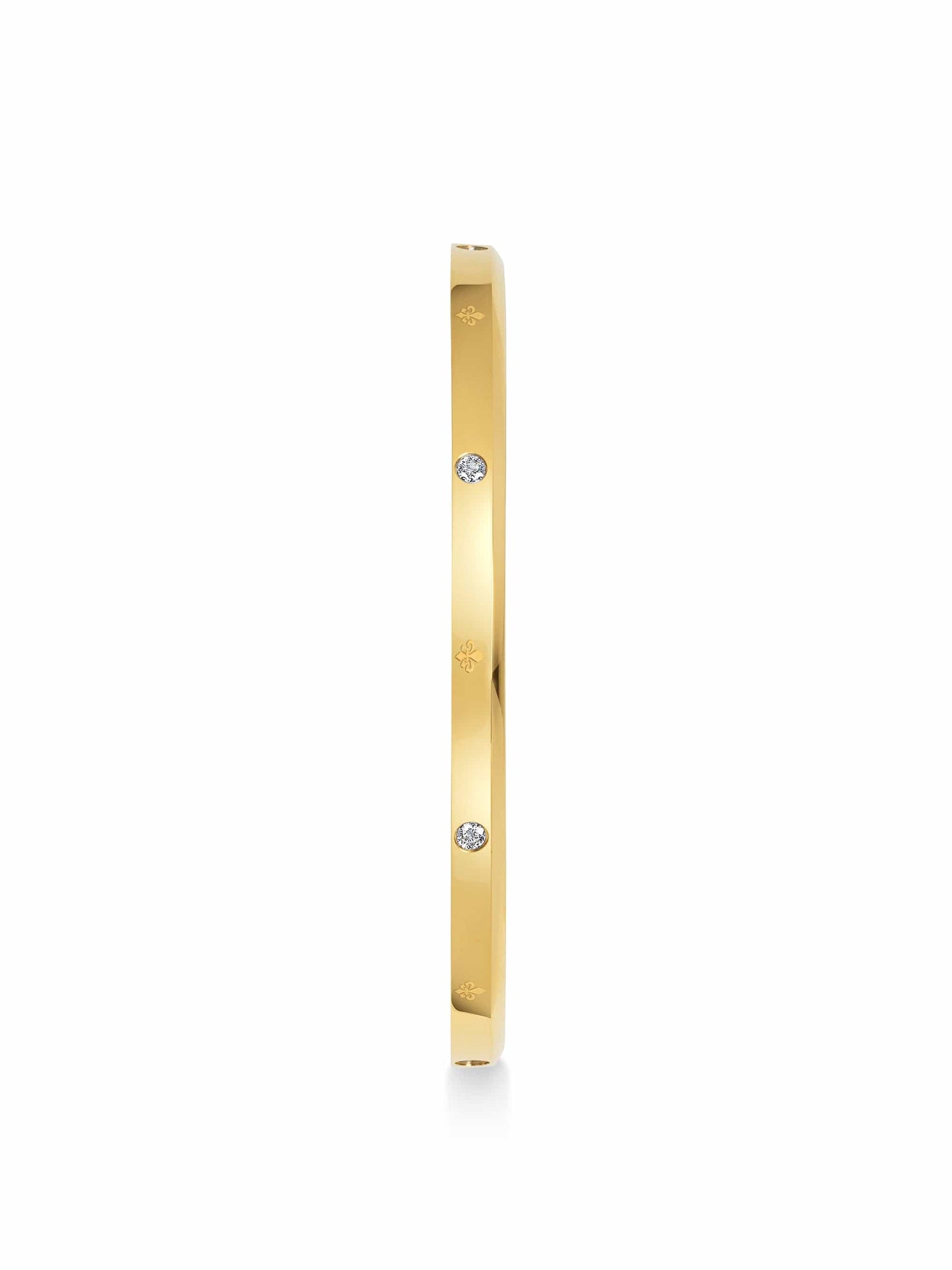 Gold Fleur de Lis Cuff