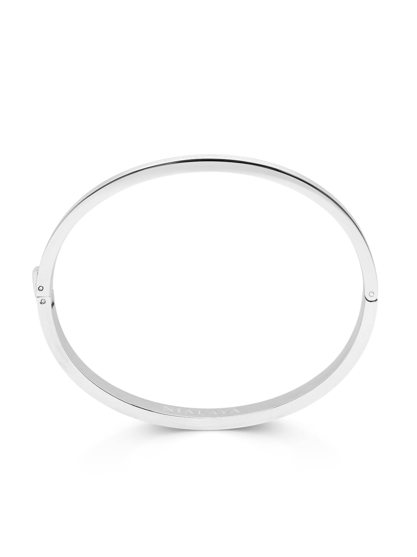 Men's Silver Gentleman Bangle