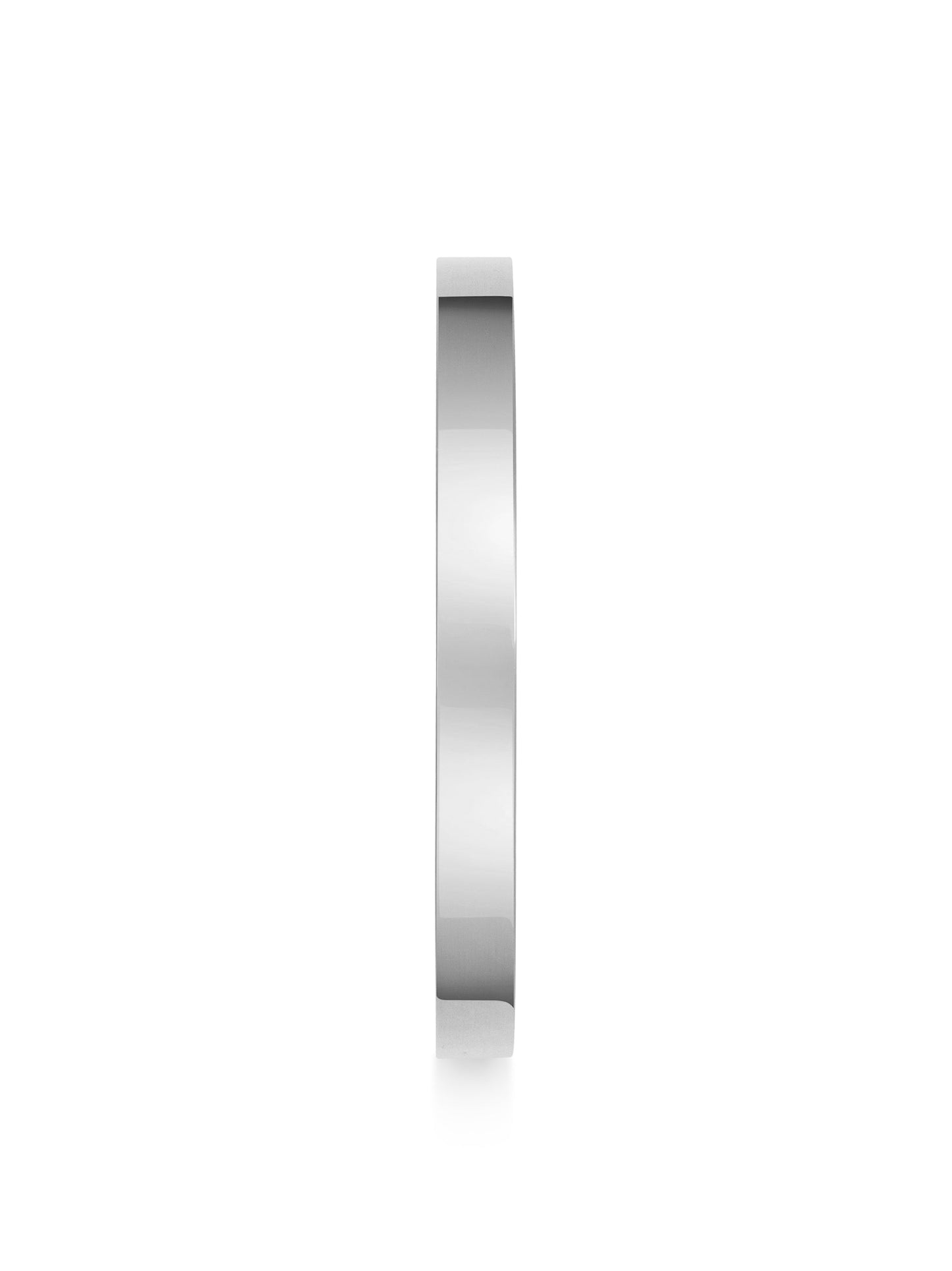 Silver Open Cuff Bangle