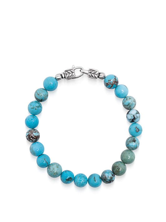 Turquoise Healing Bracelet with Silver Lock