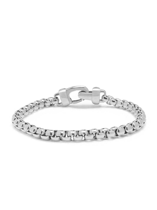 Silver Box Chain Bracelet