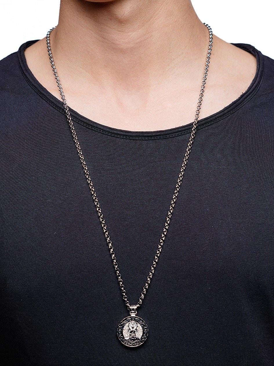 Necklace with Silver Buddha Amulet
