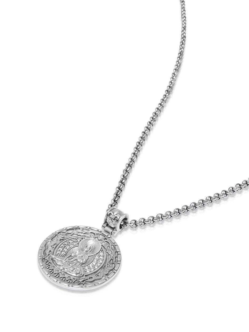 Necklace with Silver Buddha Amulet