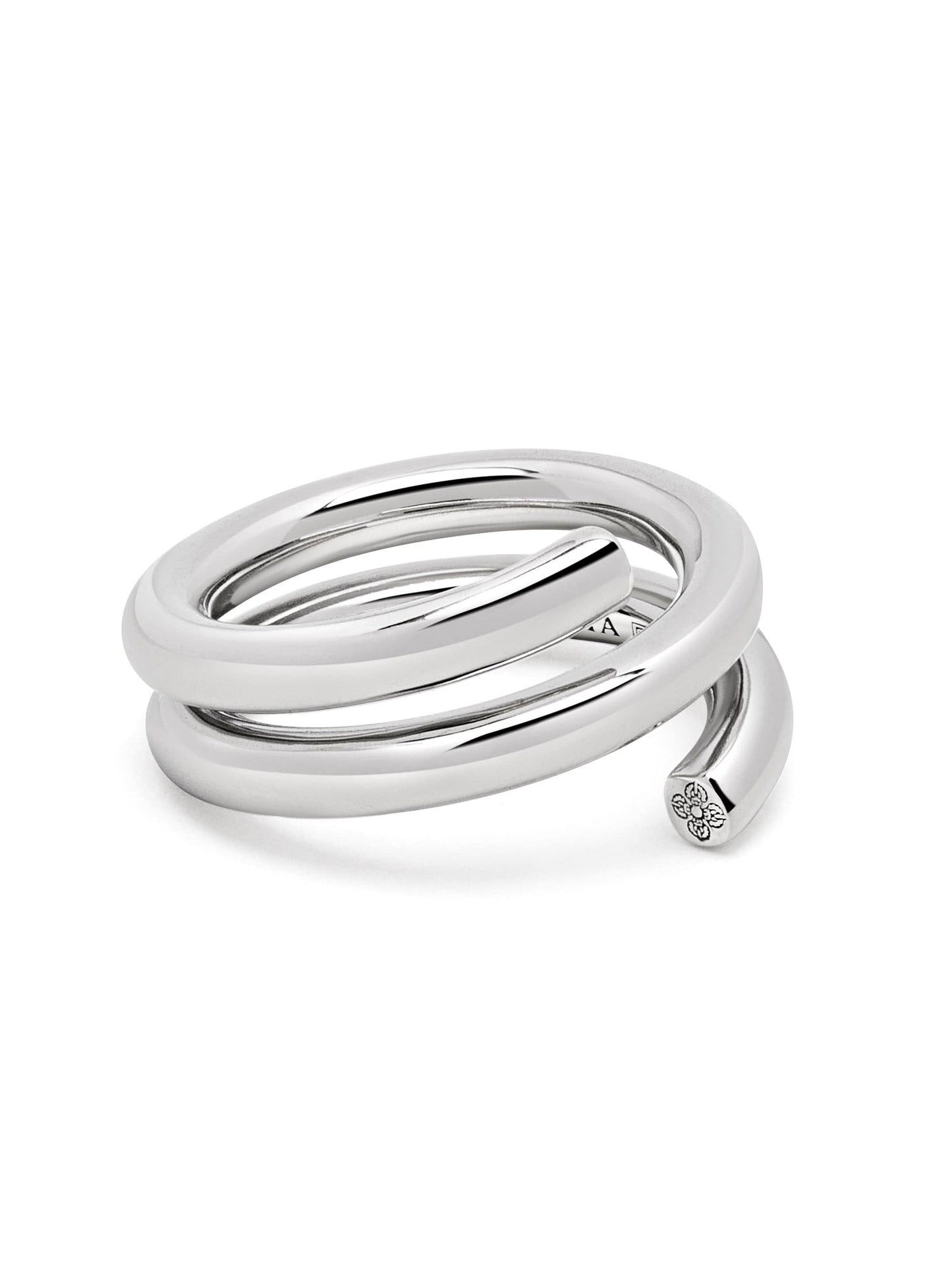 Modern Spiral Ring