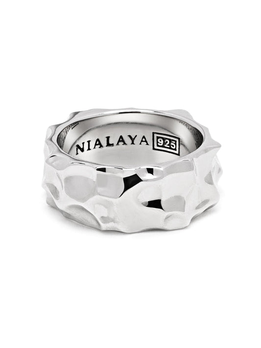 Sculpted Sterling Silver Ring