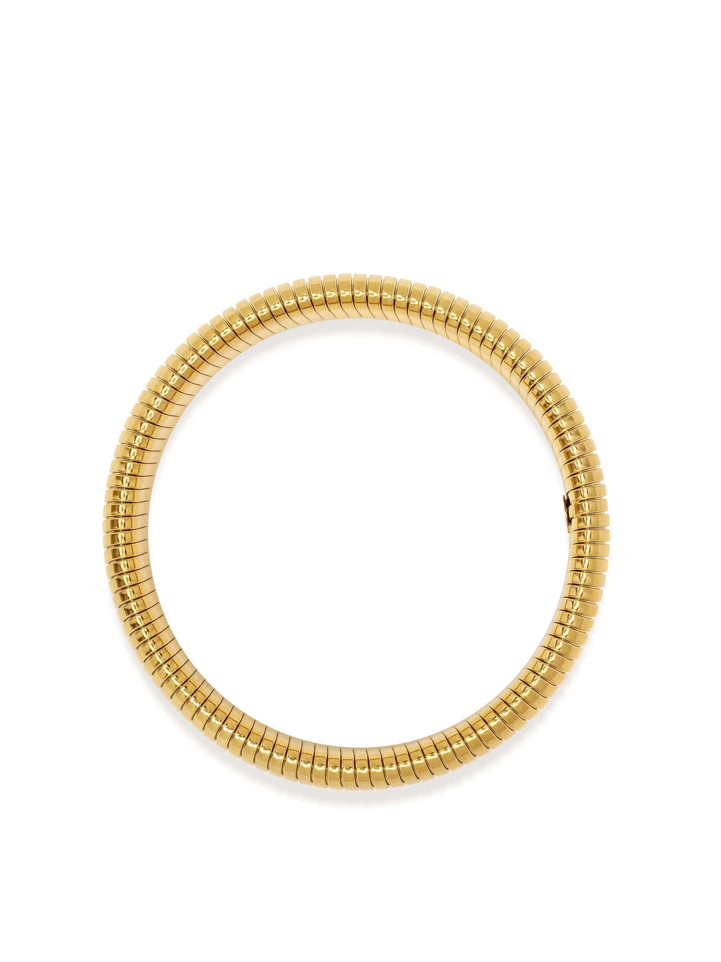 12mm Women's Gold Stretch Bangle
