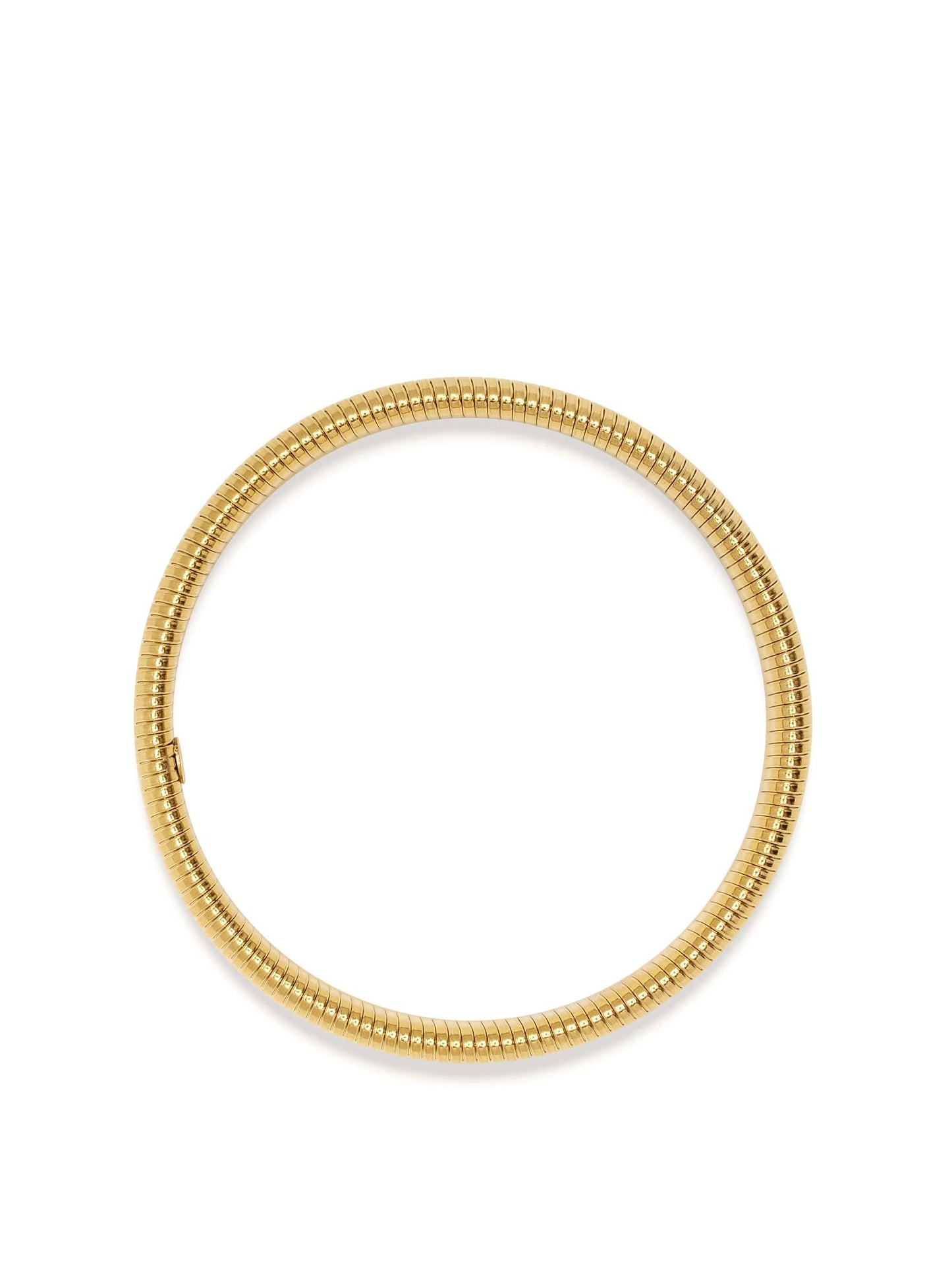 8mm Women's Gold Stretch Bangle