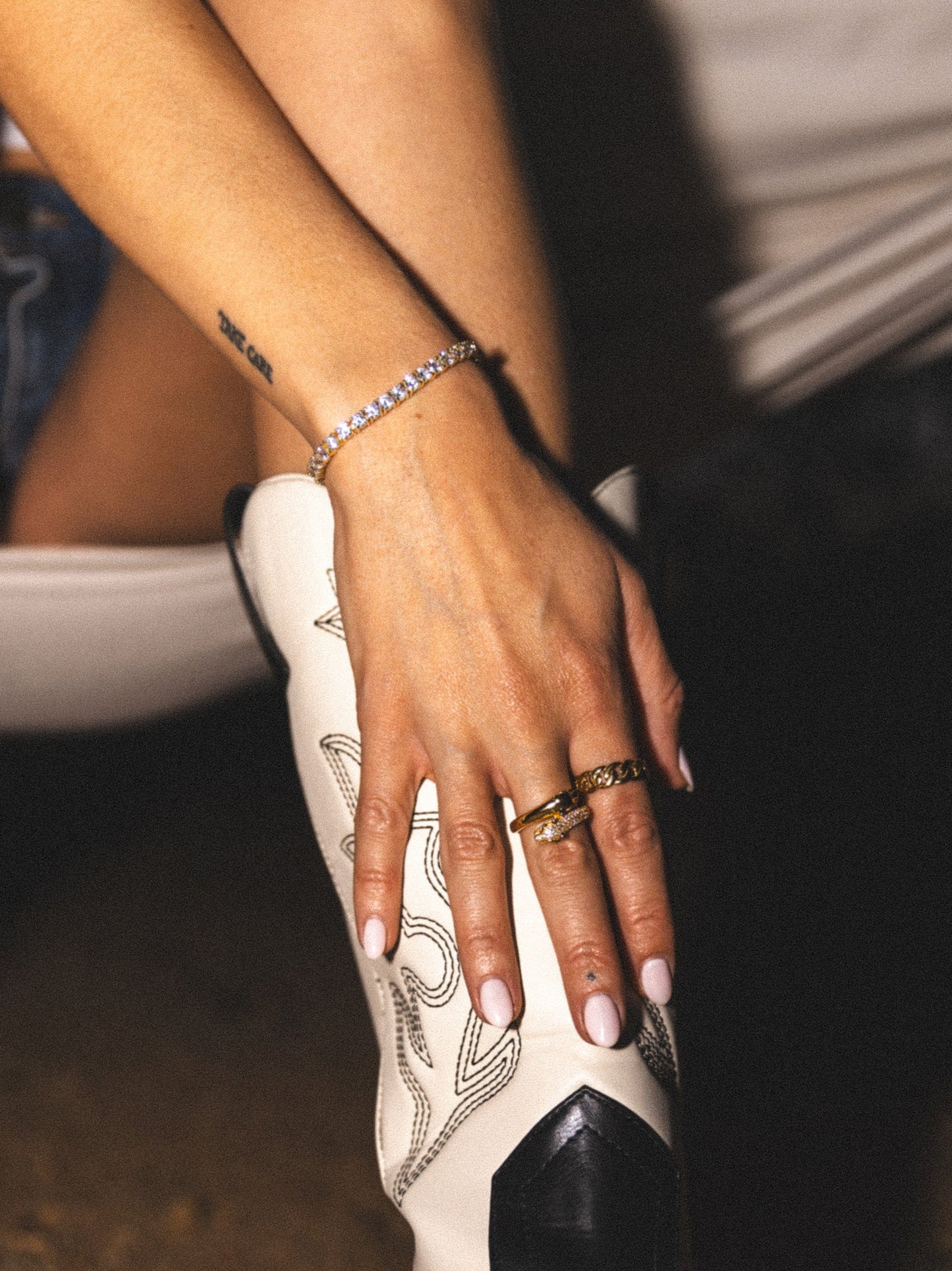 Tennis Bracelet in Gold