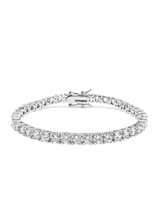 Tennis Bracelet In Silver