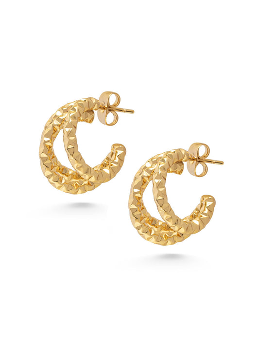 Triple Hoop Earrings