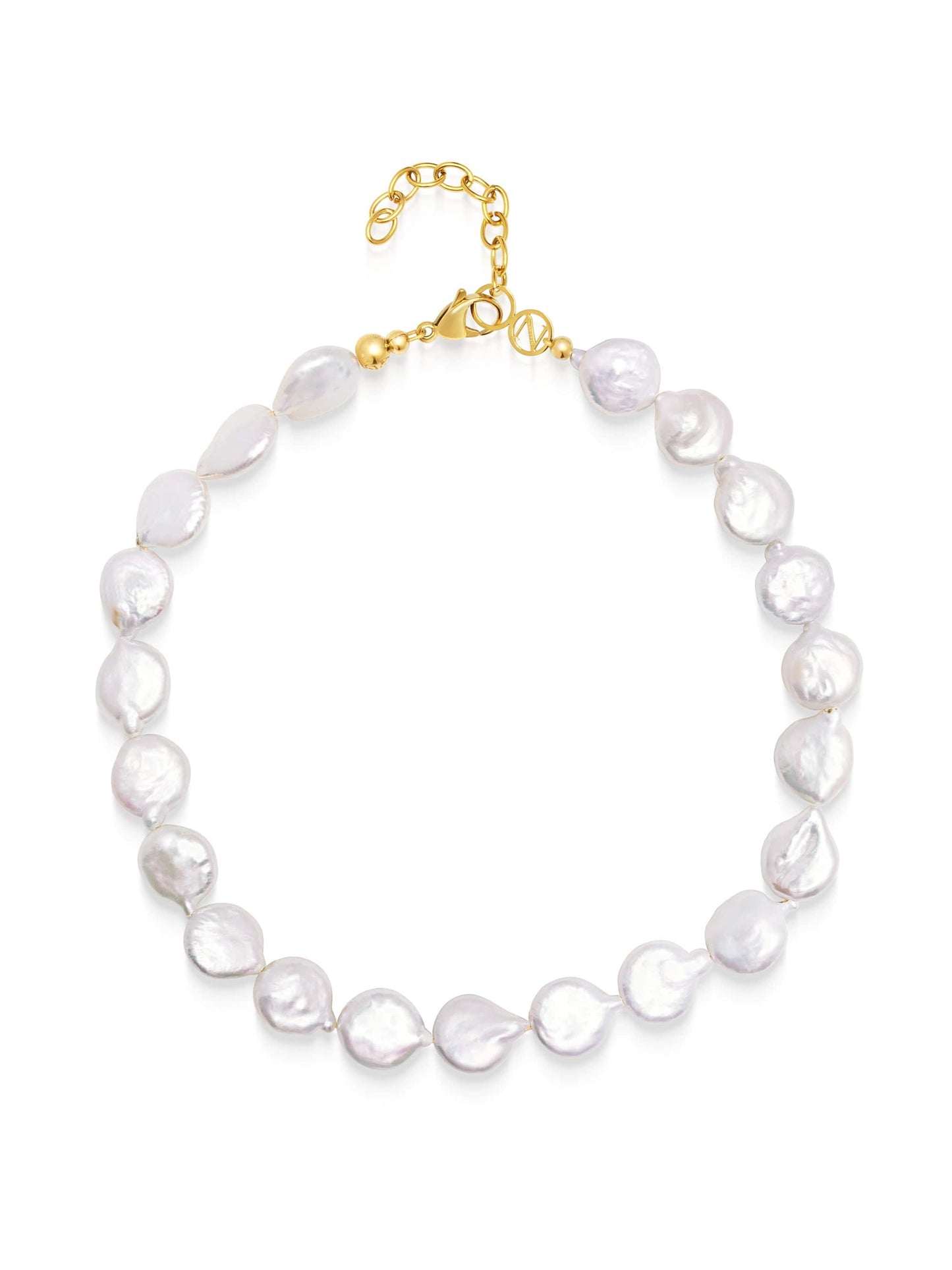 Como Flat Pearl Choker