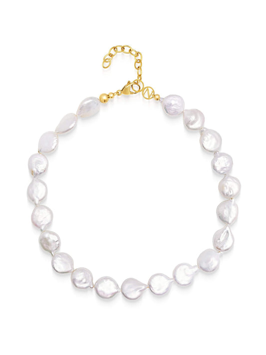 Como Flat Pearl Choker