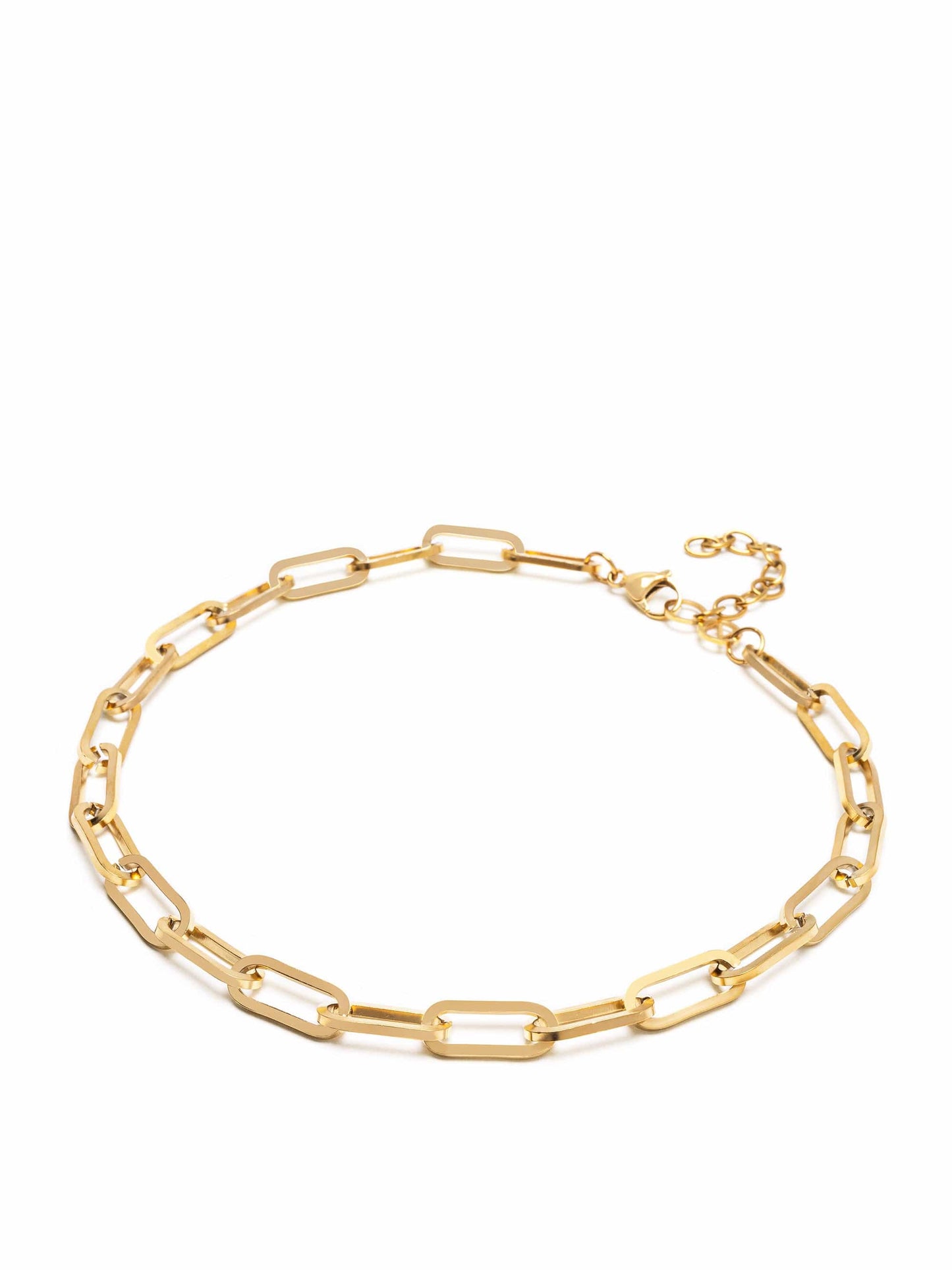 Gold Link Chain Necklace