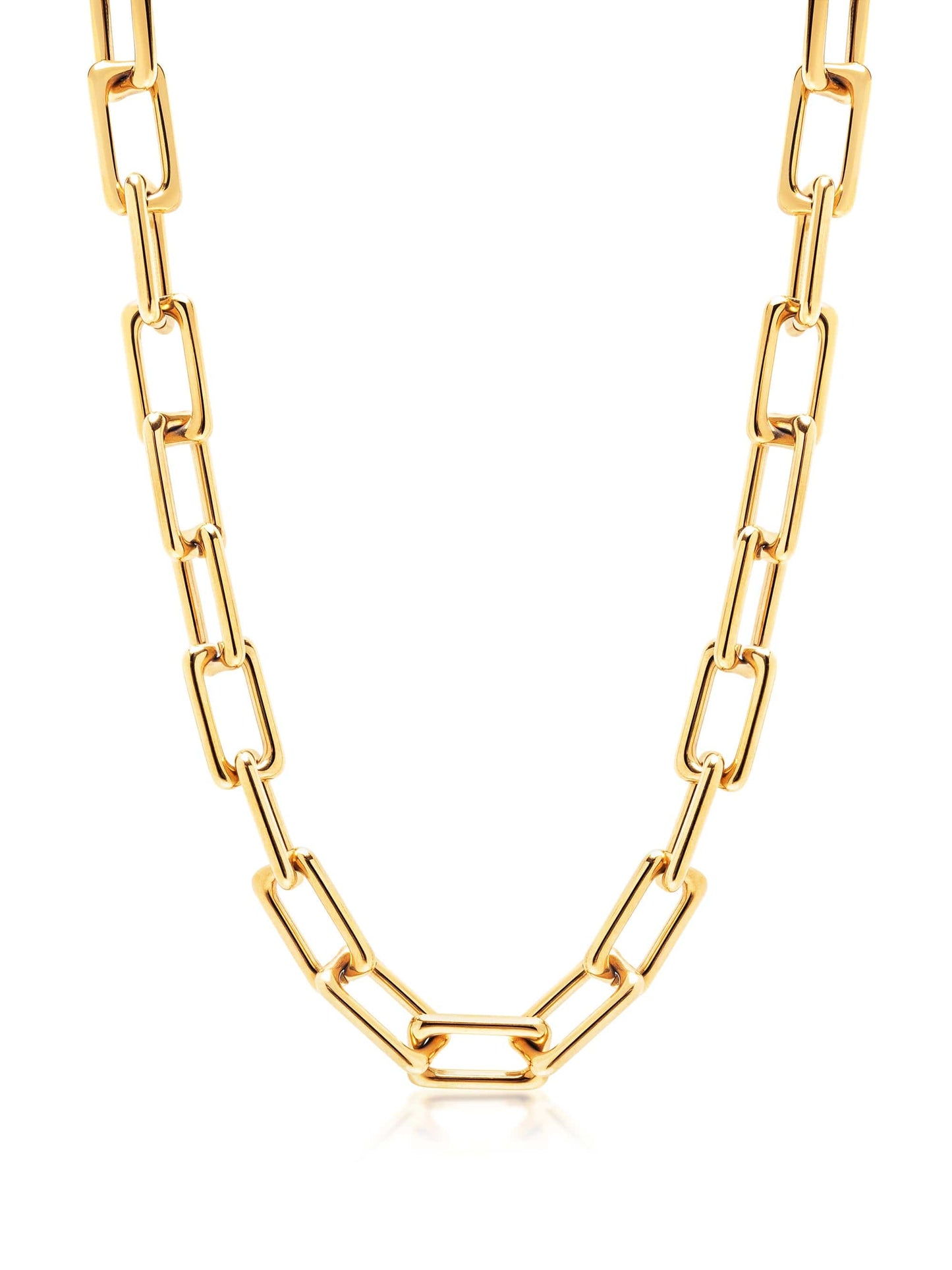 Gold Paperclip Chain