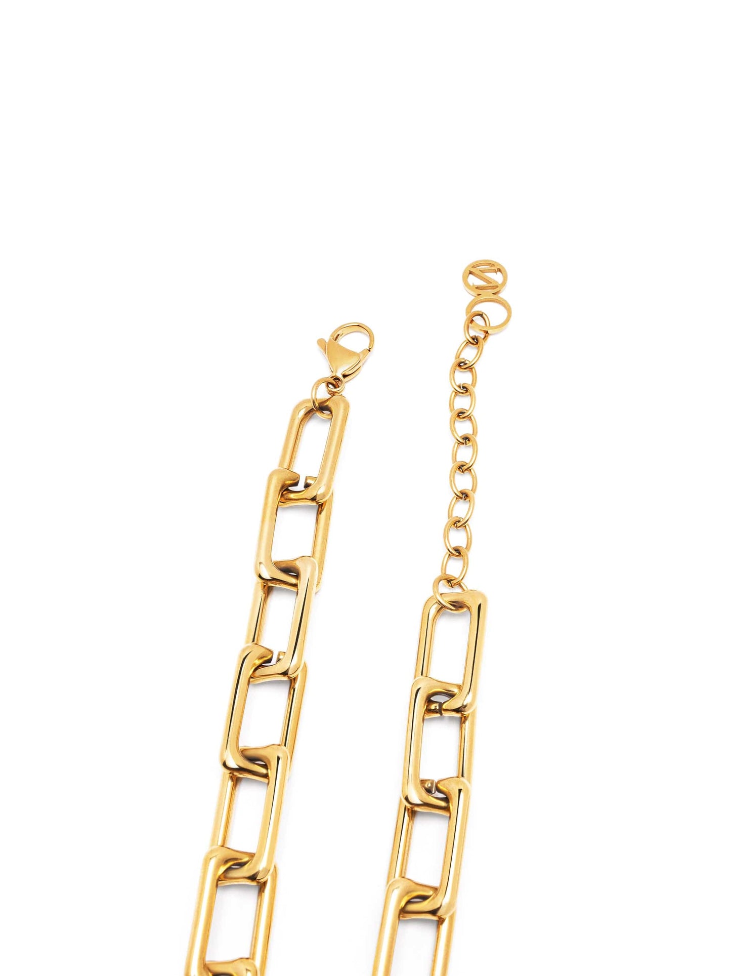 Gold Paperclip Chain