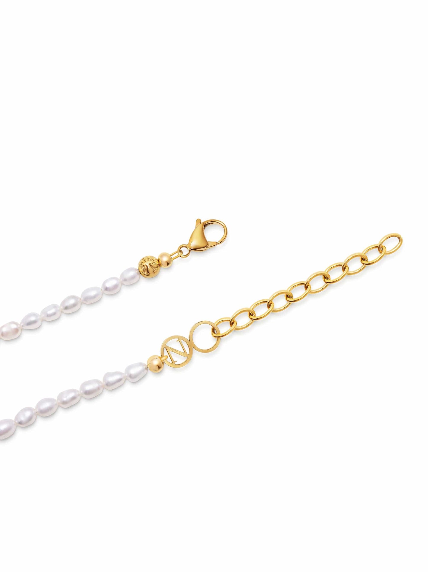 Pearl Cross Choker