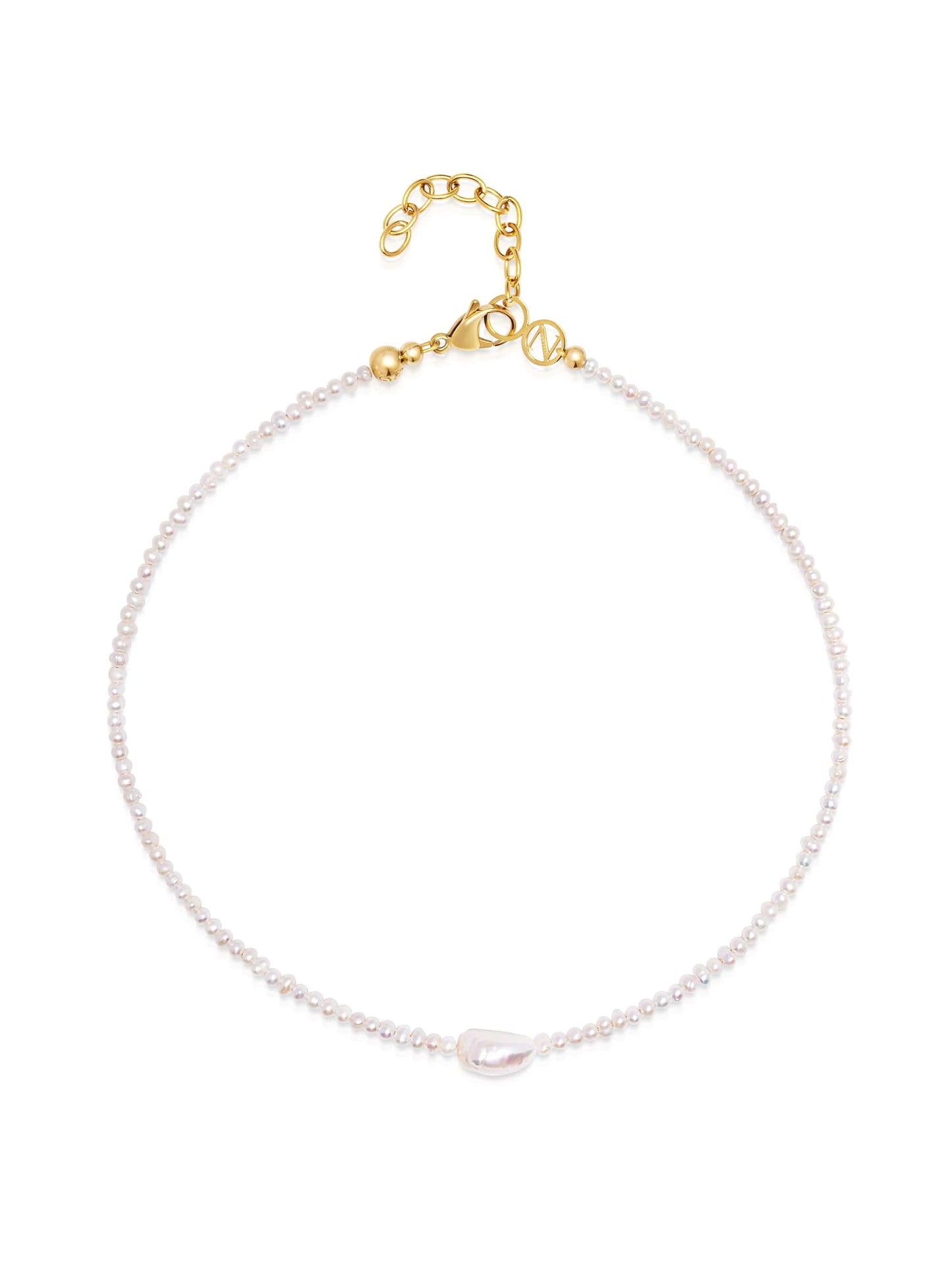 Seed Pearl Choker