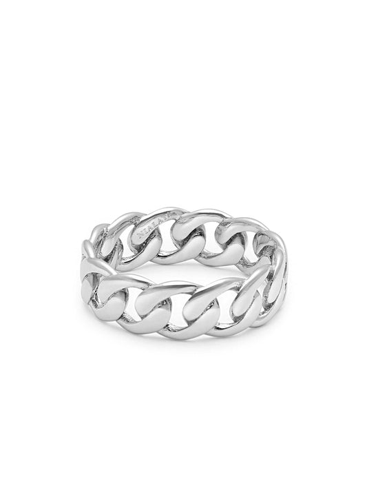 Chain Ring in Silver