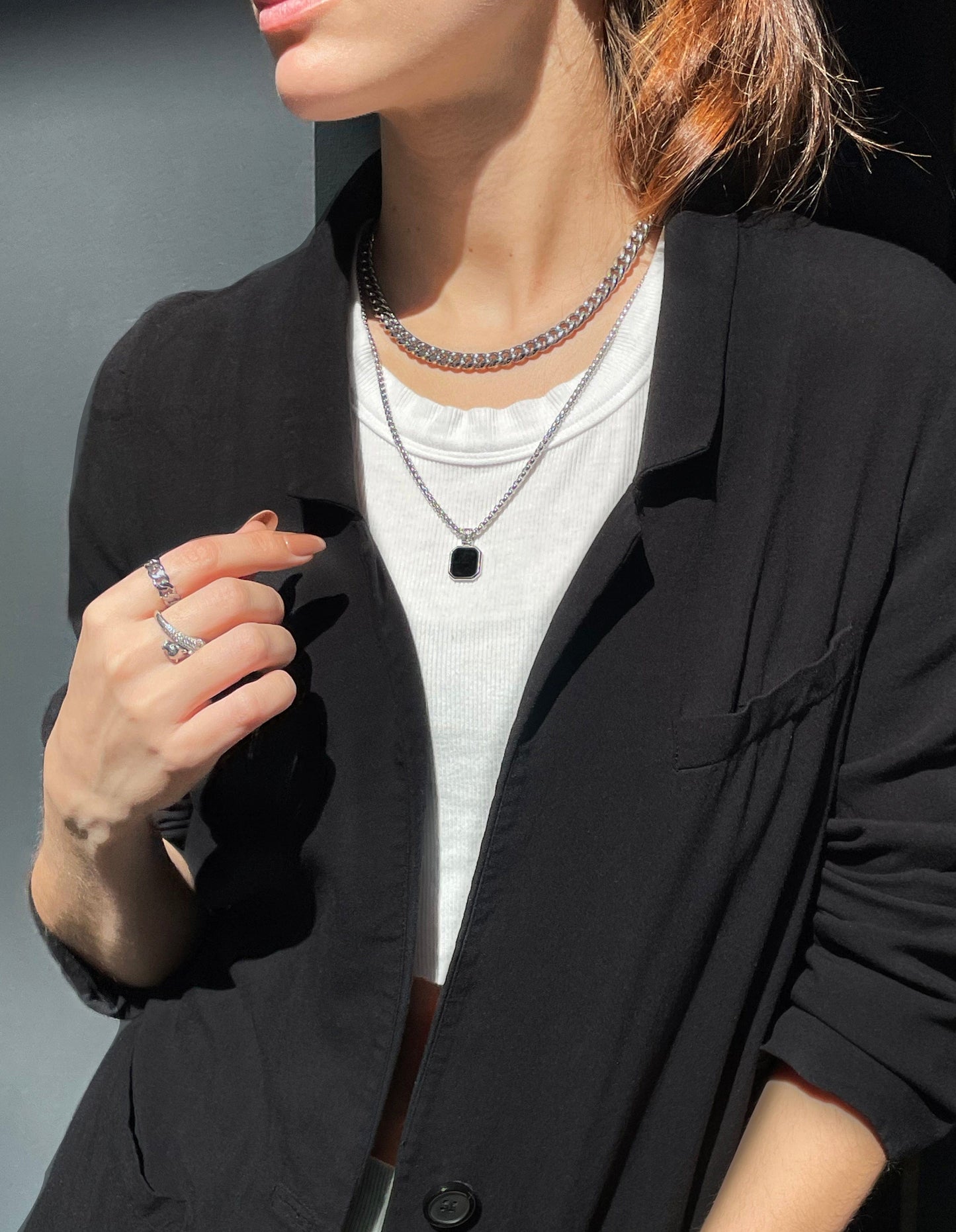 Chain Ring in Silver