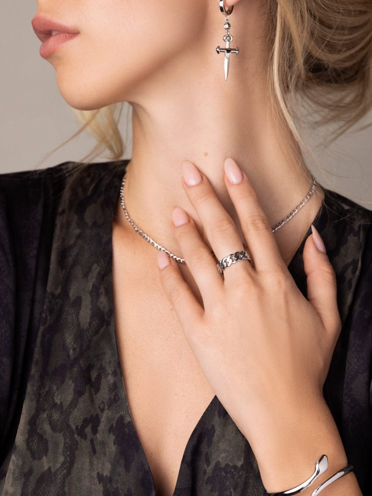 Chain Ring in Silver